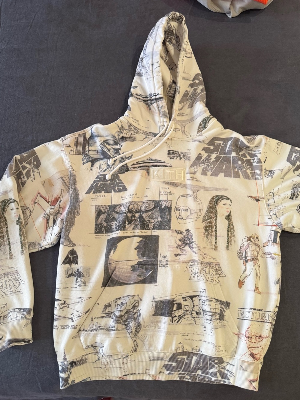 Kith Cream Star Wars Graphic Hoodie - Men